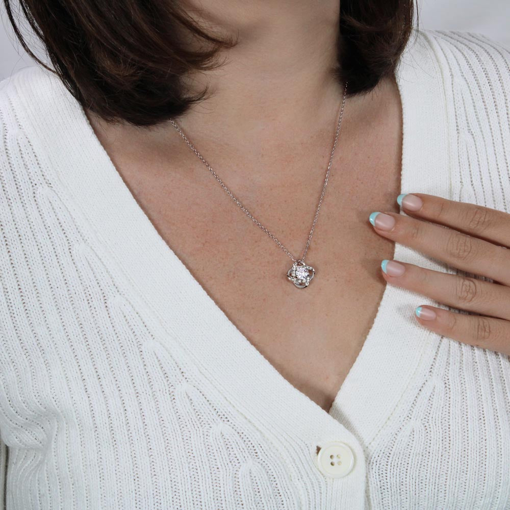 Embrace Love Knot Necklace